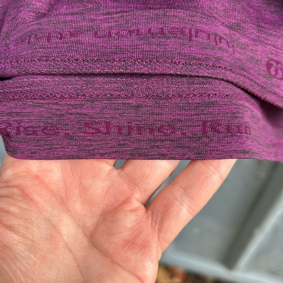 Lululemon purple swiftly tech racer back, size 4 - Picture 9 of 9